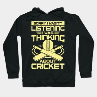 Funny Cricket Player Gift Hoodie